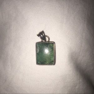 emerald pendant